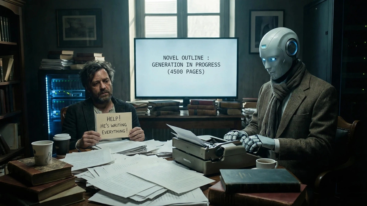 Comparison between human writing and standardized automatic generation