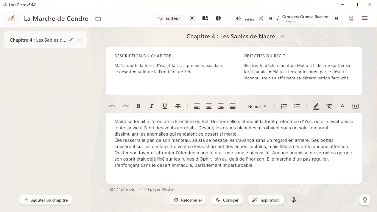 Définition des objectifs du chapitre : Passage du seuil