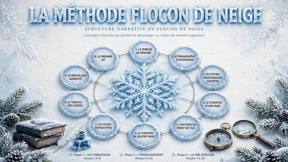 Structure narrative du Flocon de Neige