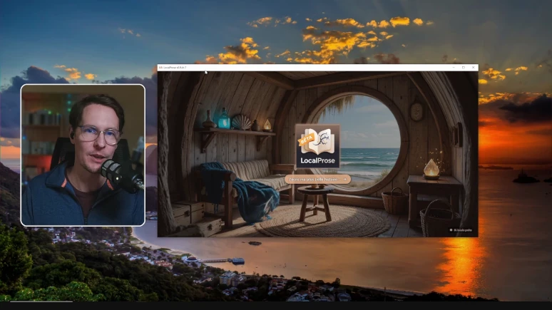 Vidéo de présentation de la mise à jour de Noël, l'arrivée du speech-to-text sur LocalProse