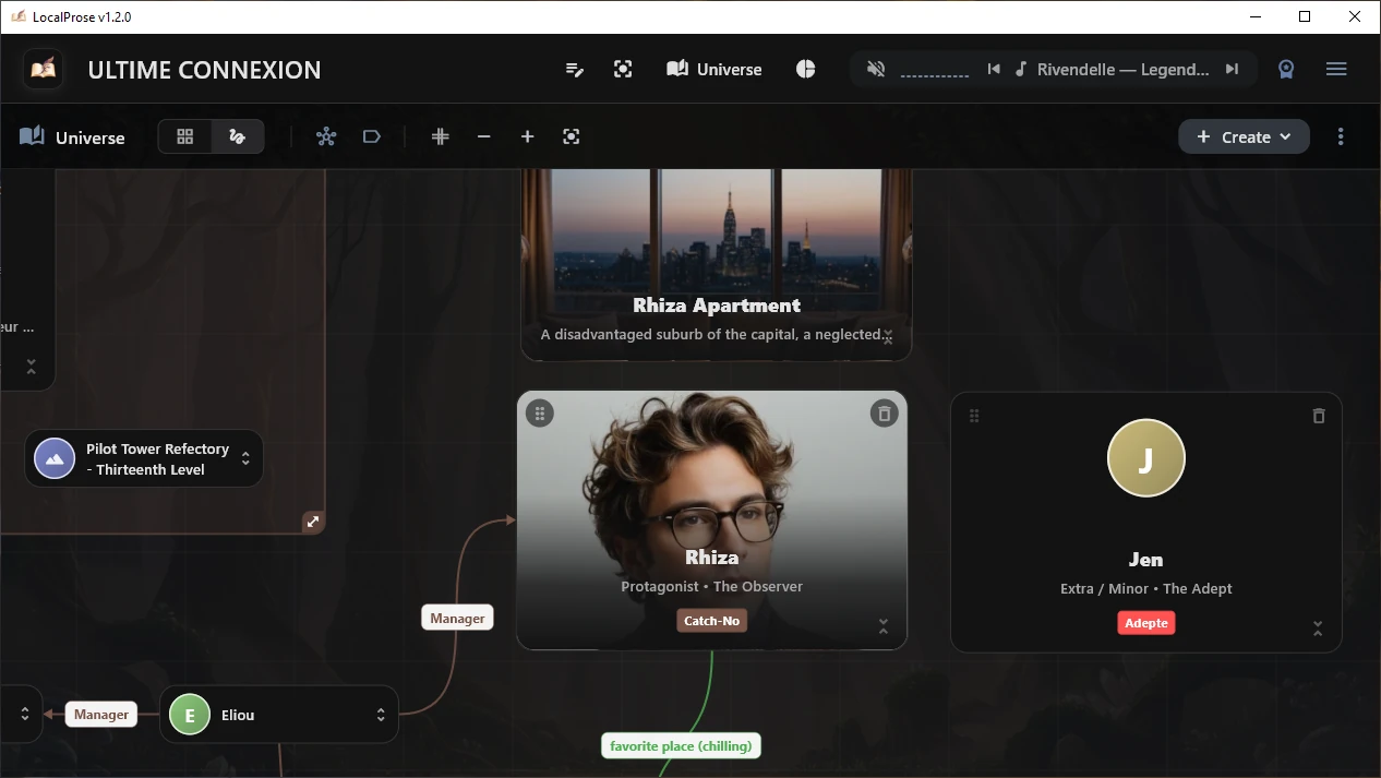 Universe (Dark mode)