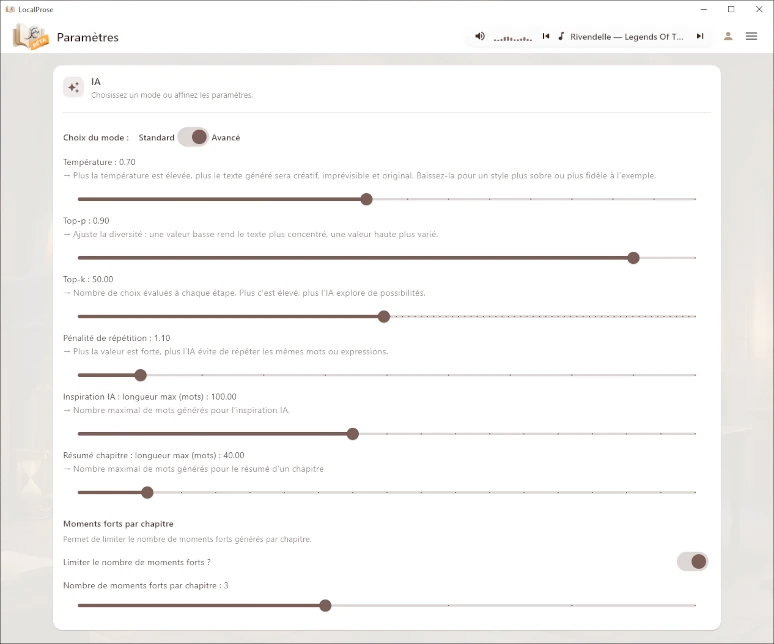 Configuration Avancée